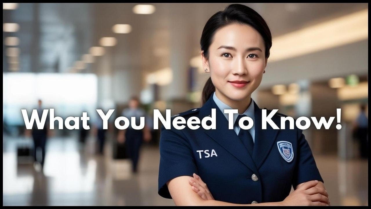Airplane travel: Airport Security