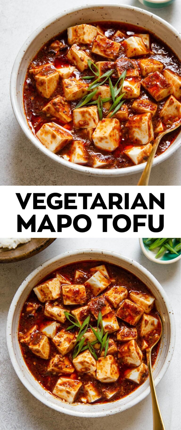 Vegetarian Mapo Tofu