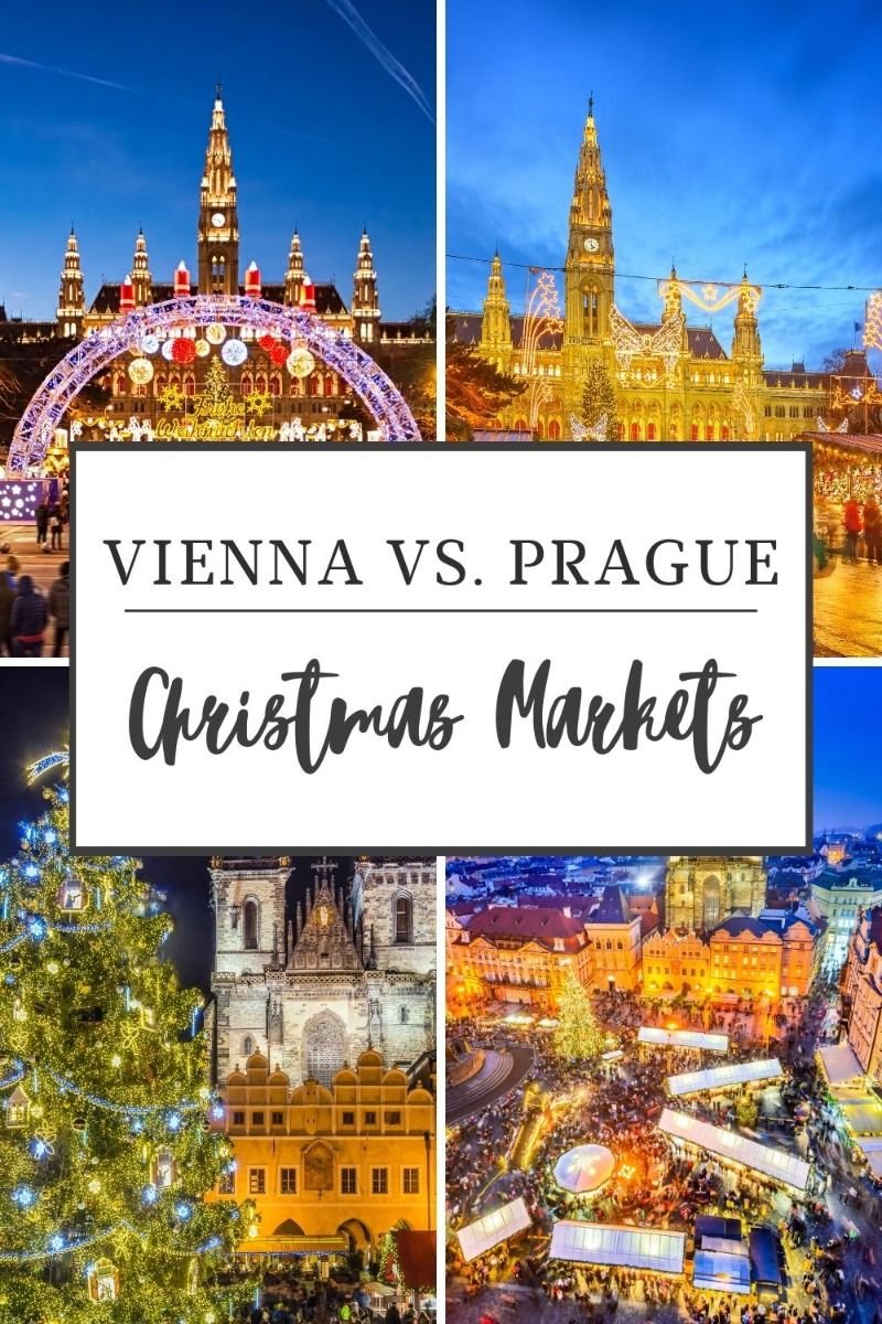 Vienna vs Prague Christmas Markets