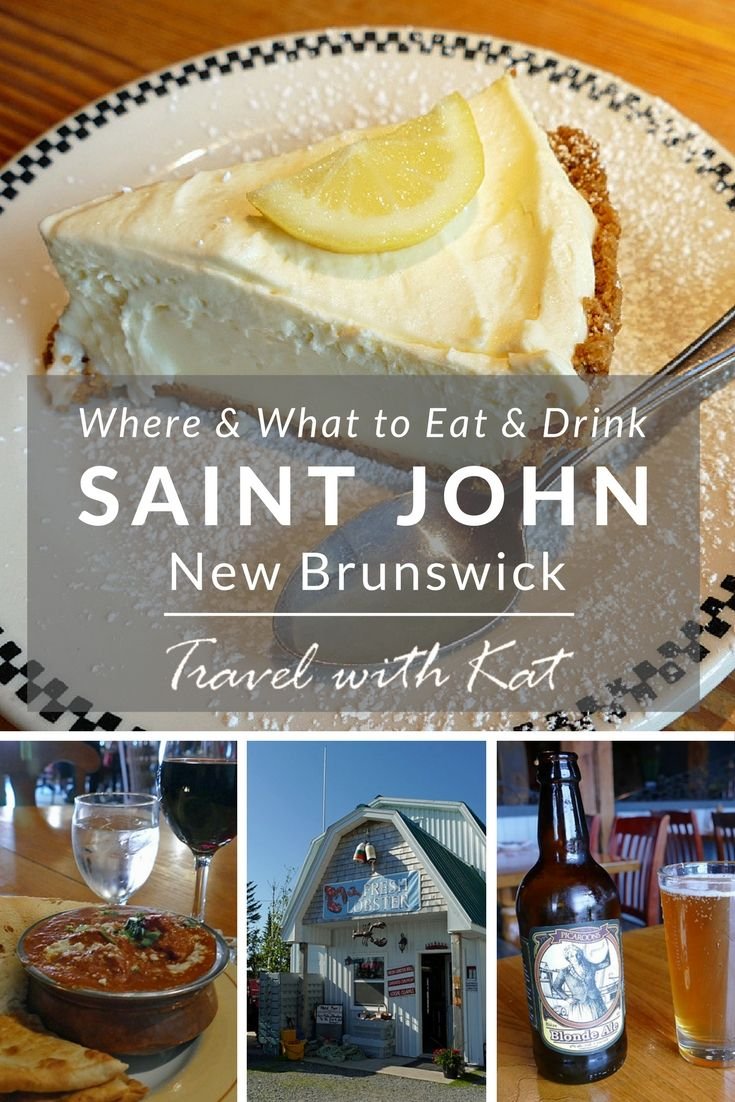 Where and what to eat and drink in Saint John, New Brunswick