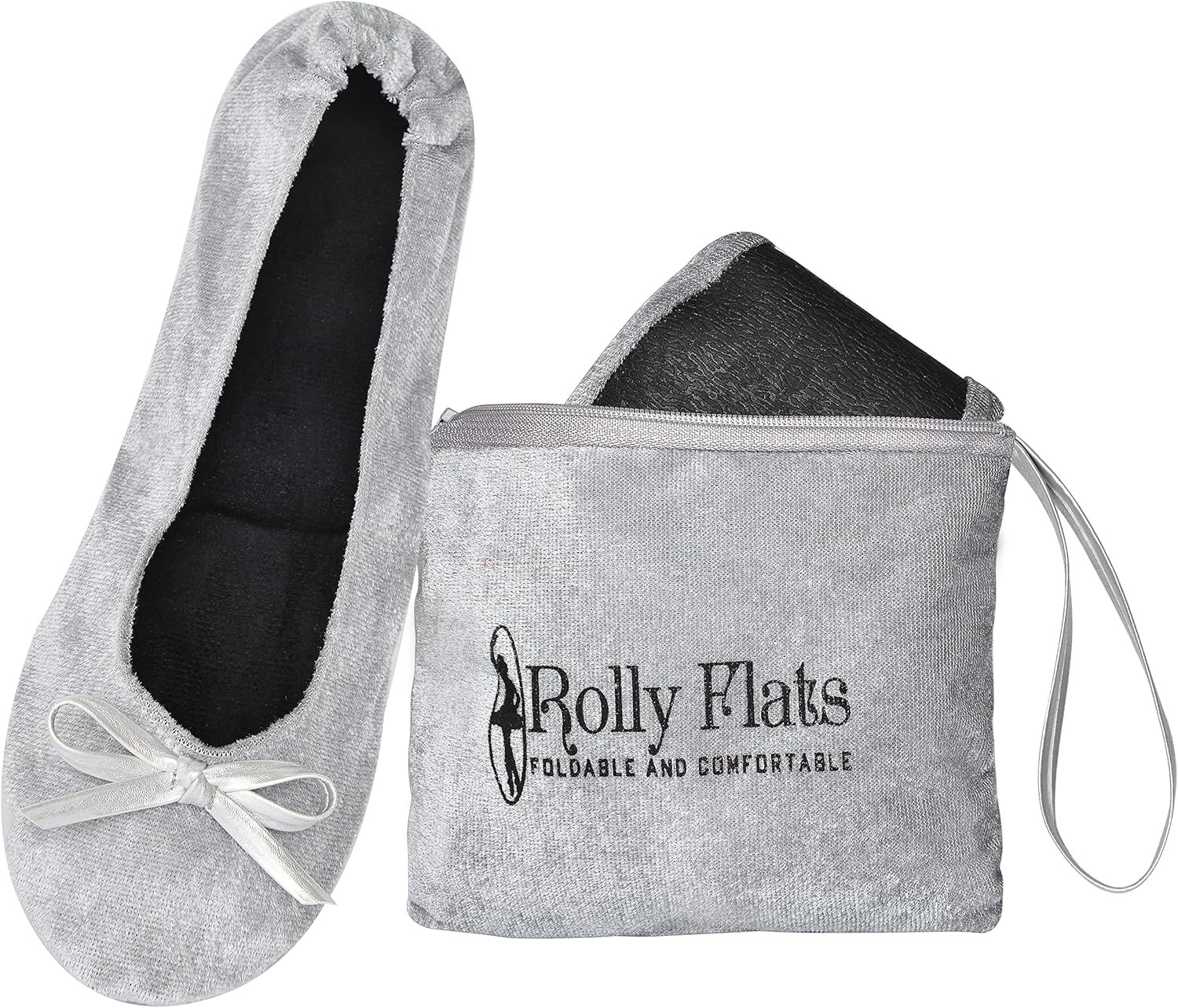 Packable travel flats