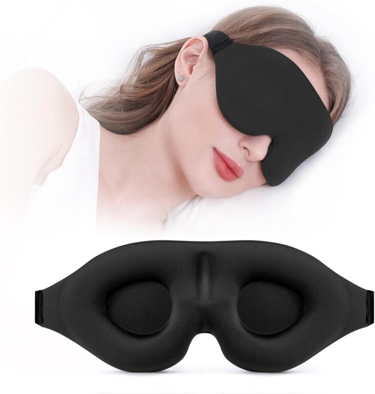 Eye mask for sleeping on planes