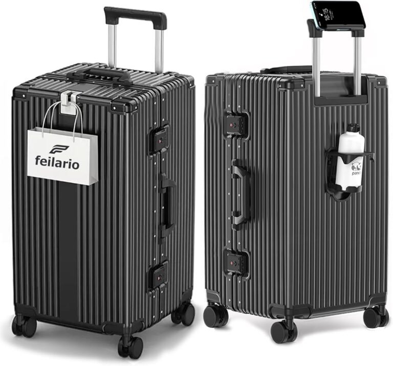 Travel trunk with wheels