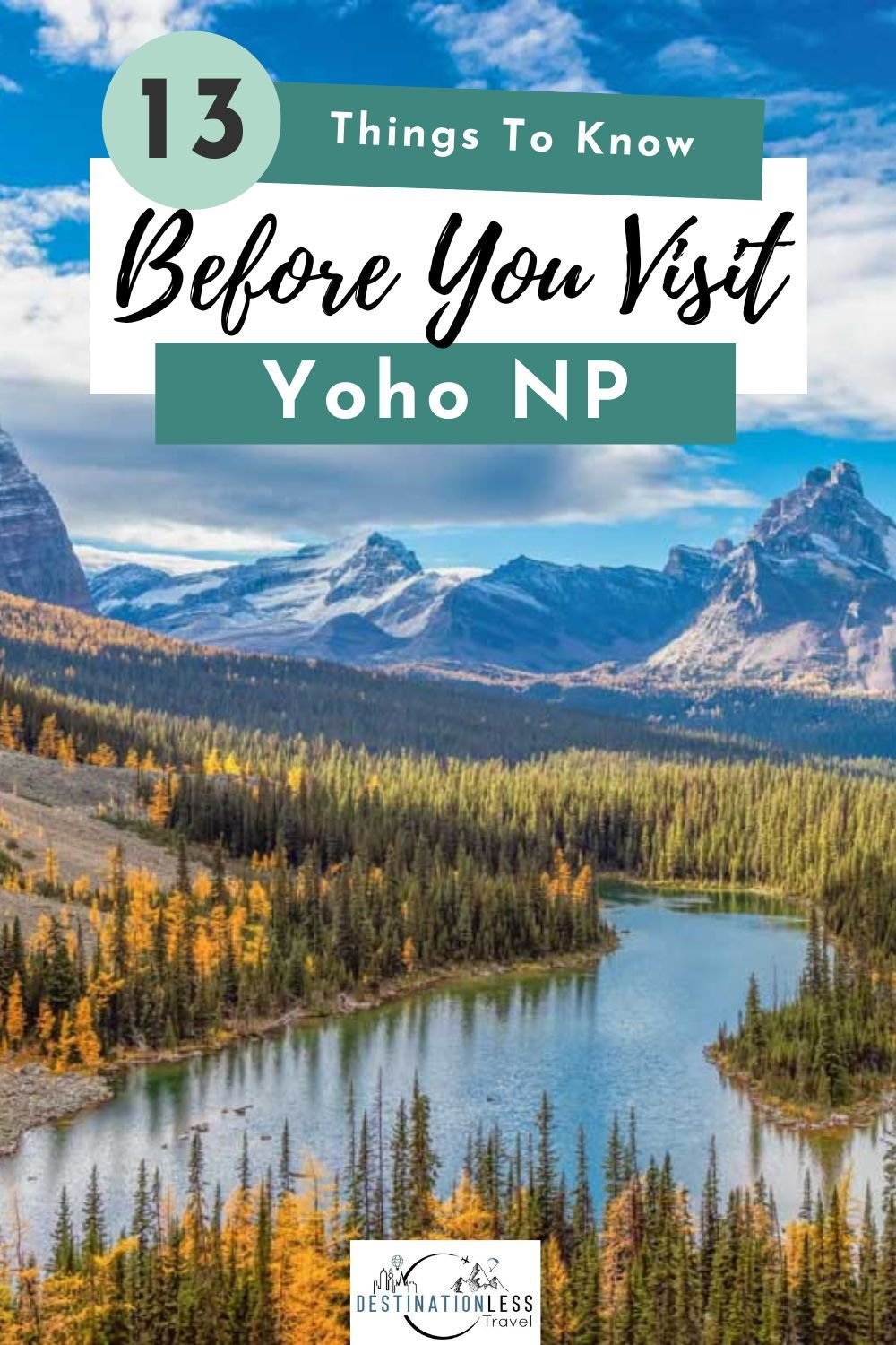 13 Things to KNOW Before Visiting Yoho National Park