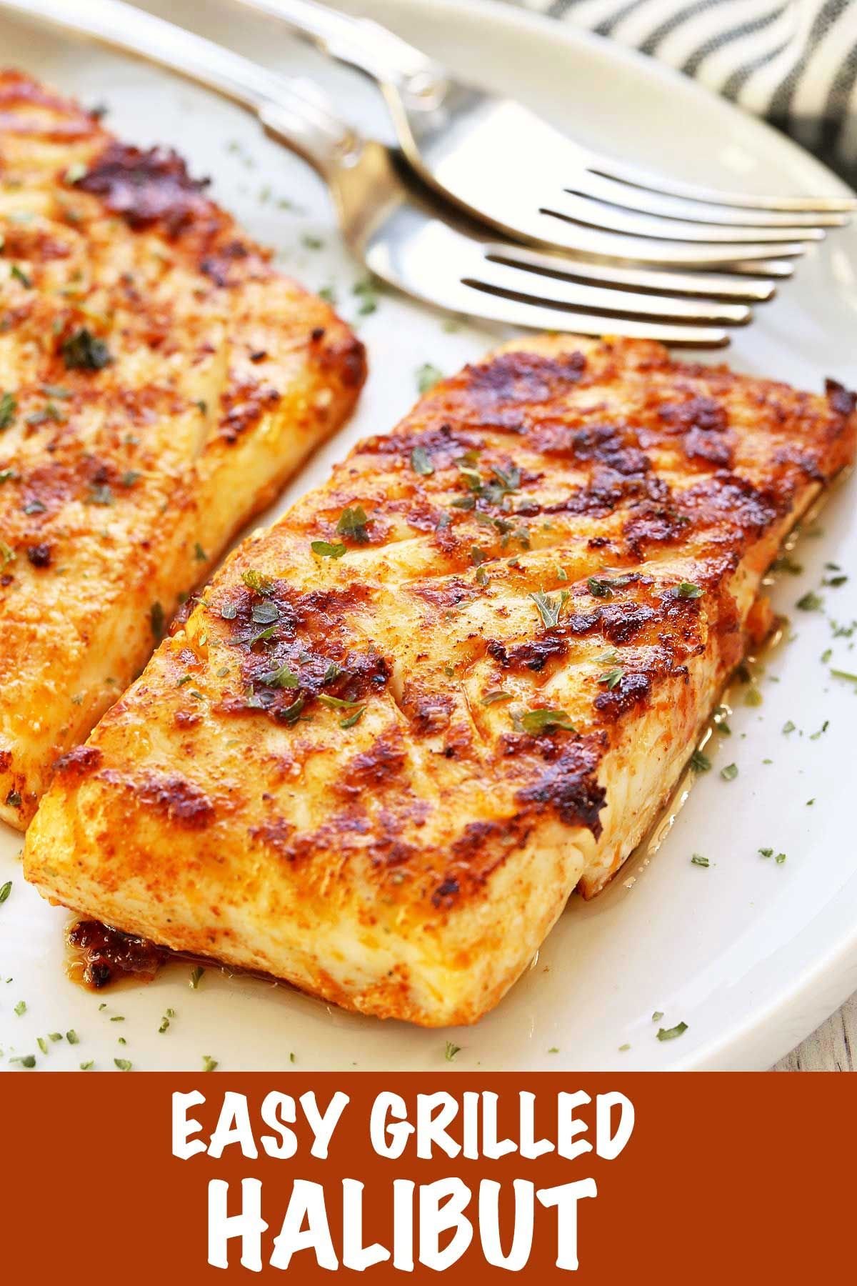 20-Minute Grilled Halibut