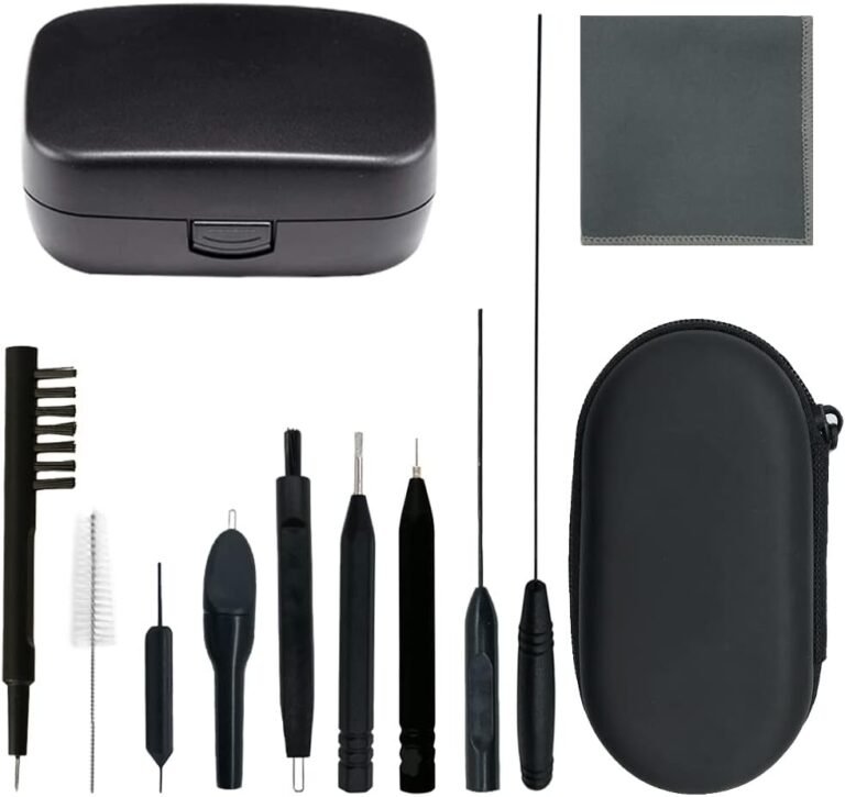 12 Pieces Hearing aid Cleaning Kits, Hearing Amplifier Brush...