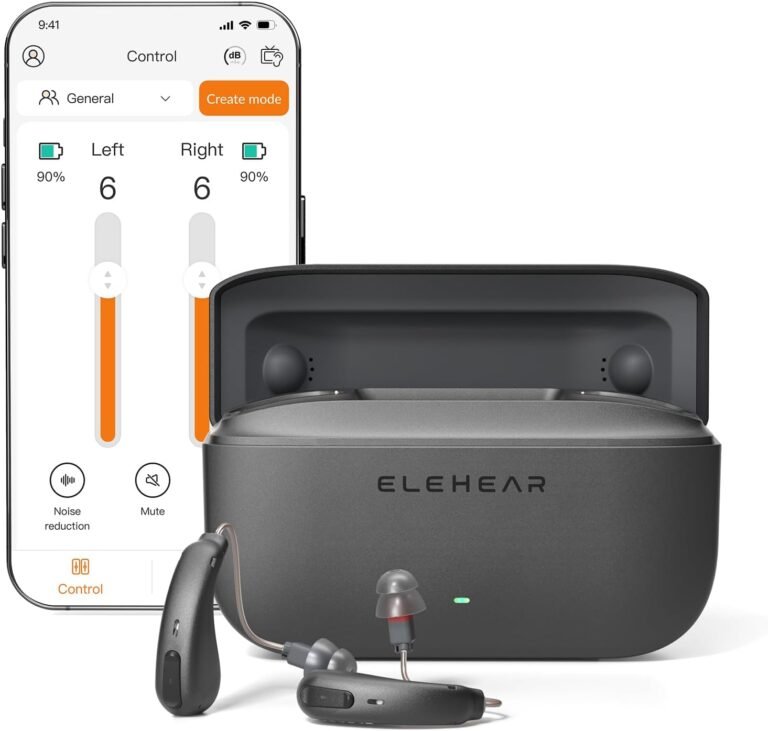 Alpha Pro Hearing Aids, Bluetooth OTC Hearing Aids for Senio...