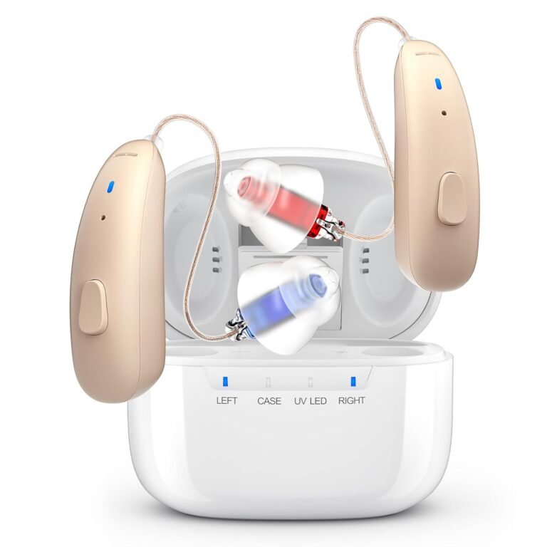 Rechargeable Hearing Aids for Seniors Behind The Ear BTE H...