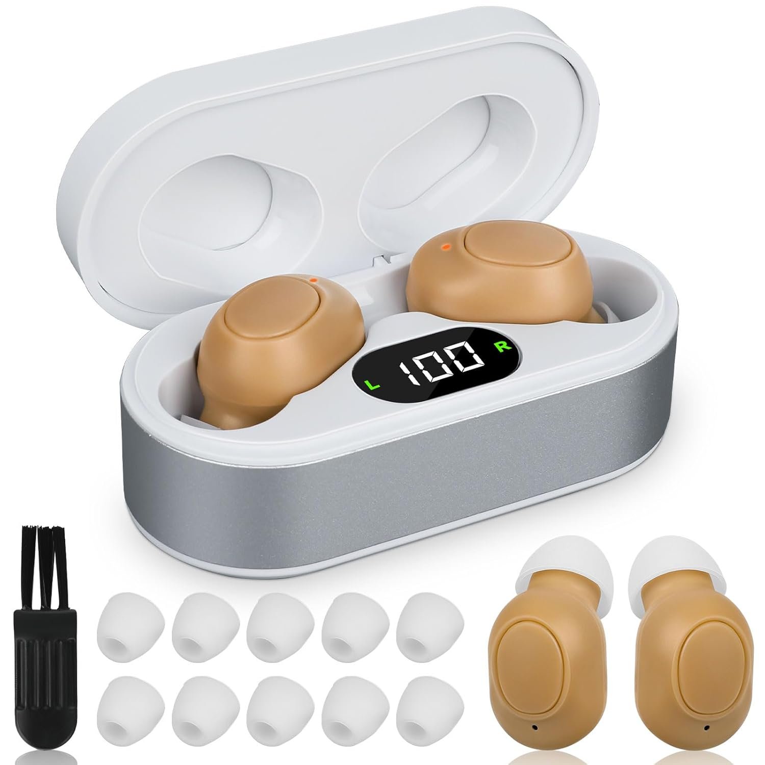 Hearing Aids for Seniors and Adults Rechargeable Hearing A...