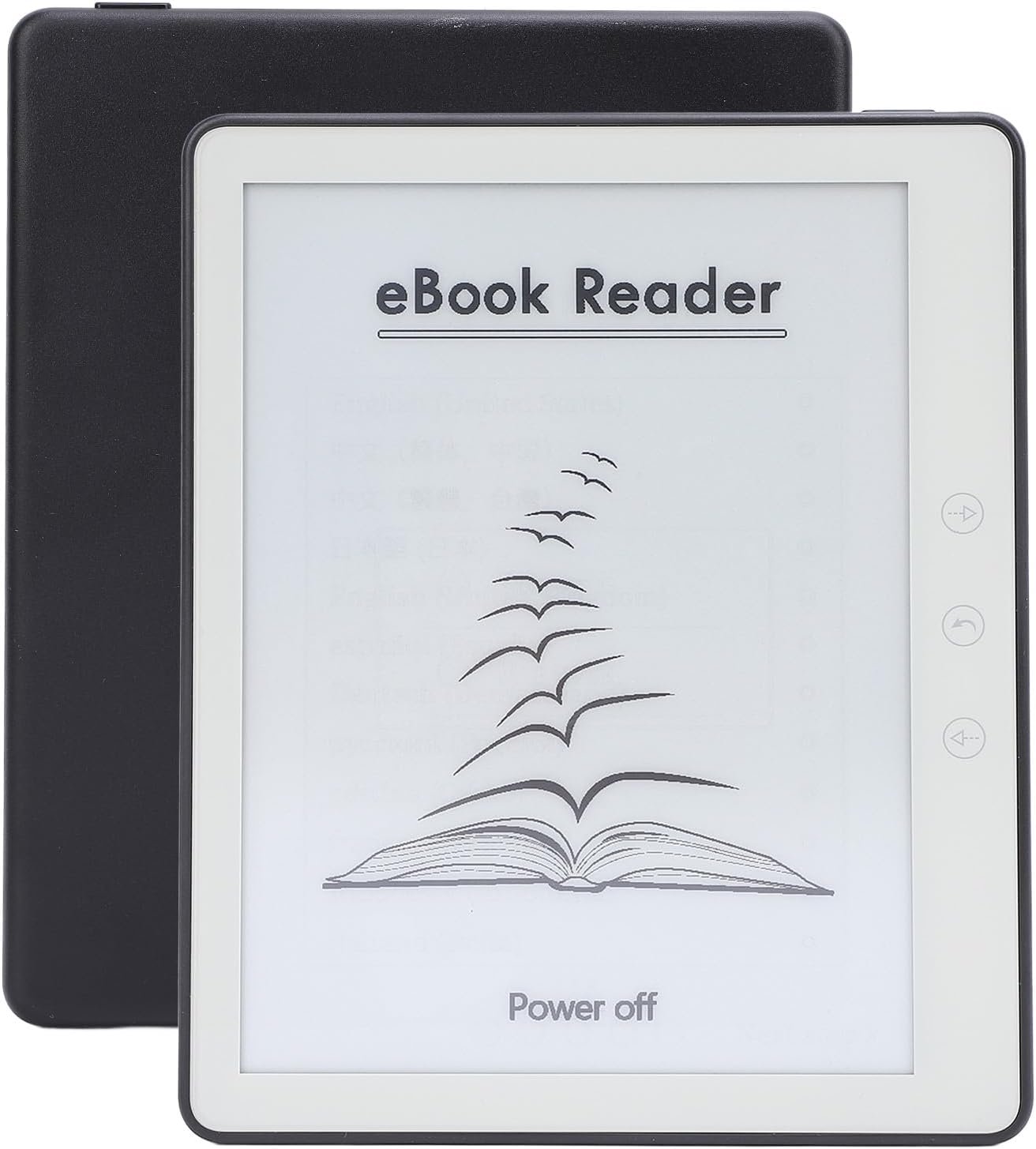 e-reader with backlight