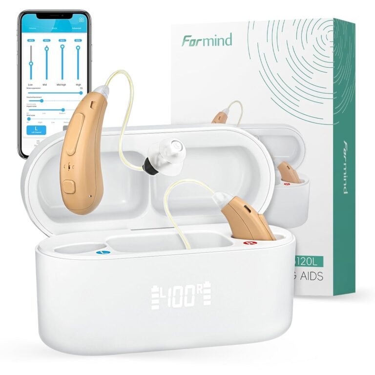 Rechargeable Hearing Aids for Seniors Advanced Receiver in...
