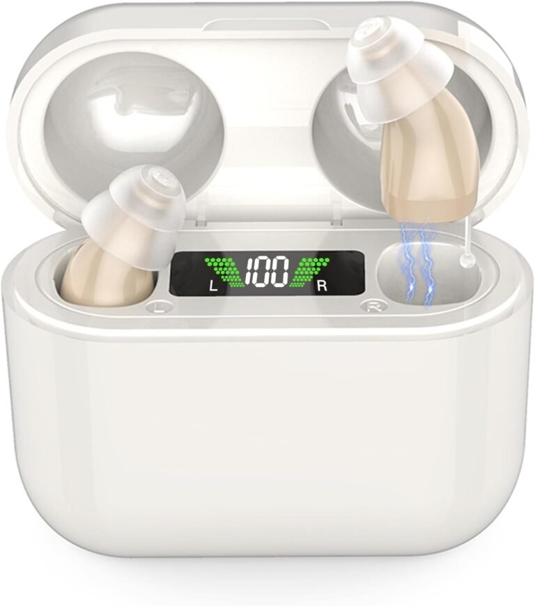 Hearing Aids for Seniors, Rechargeable Super Mini Hearing Ai...