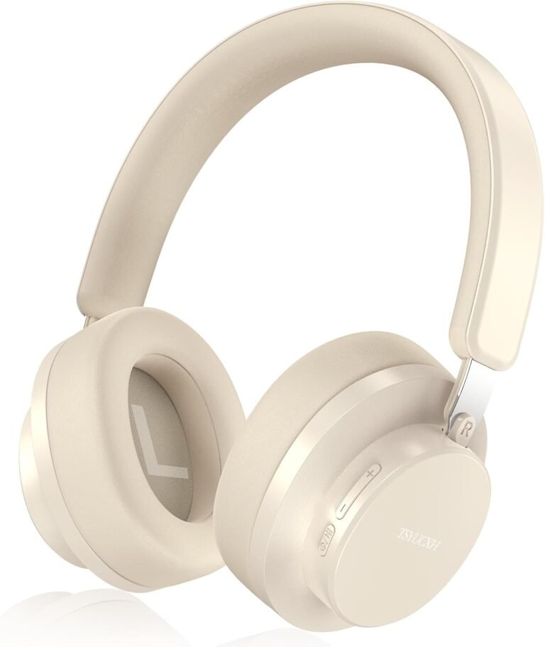 over-ear noise-canceling headphones