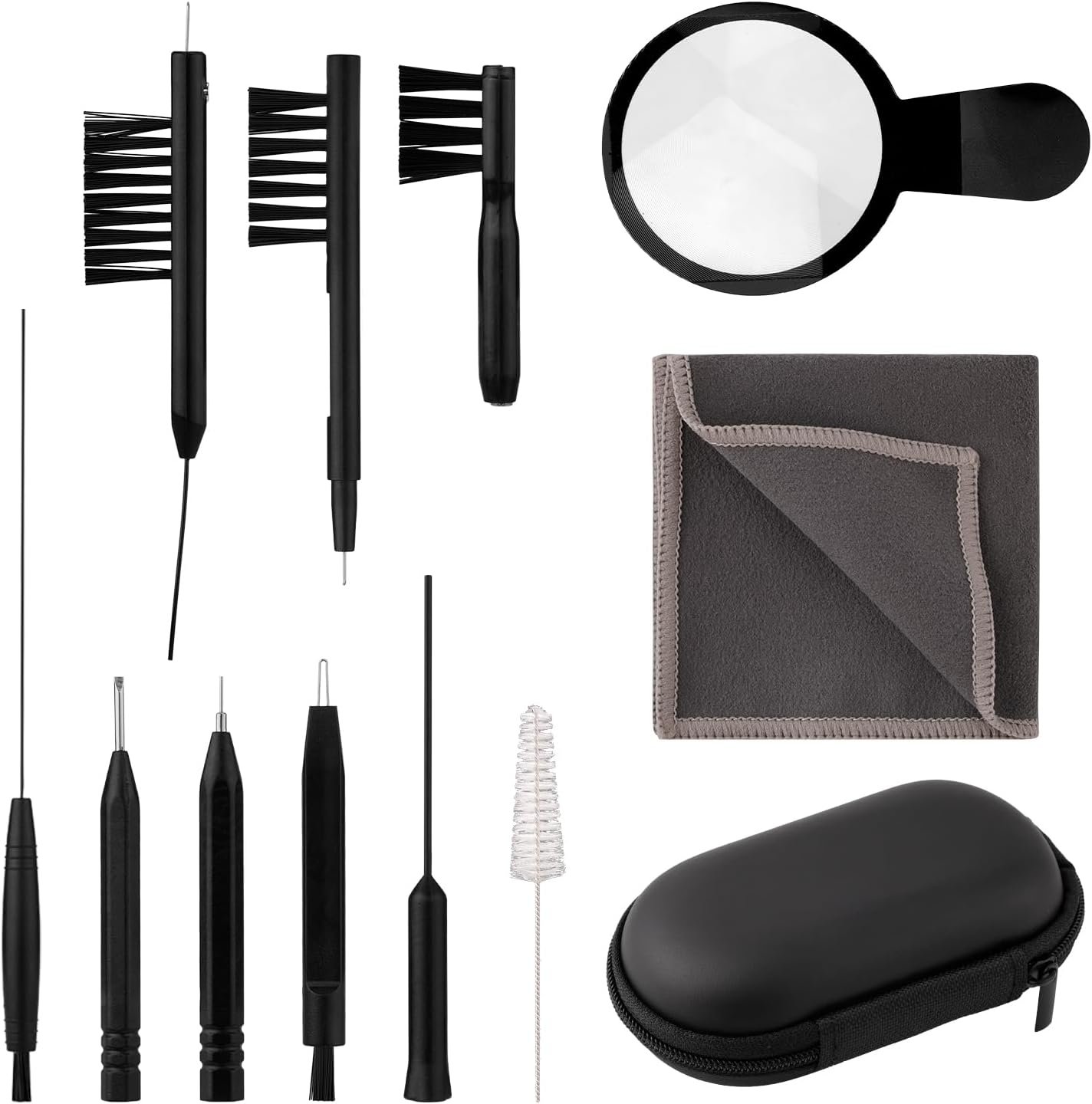 Hearing Aid Cleaning Kit, 12pcs Hearing Aid Cleaning Tools I...