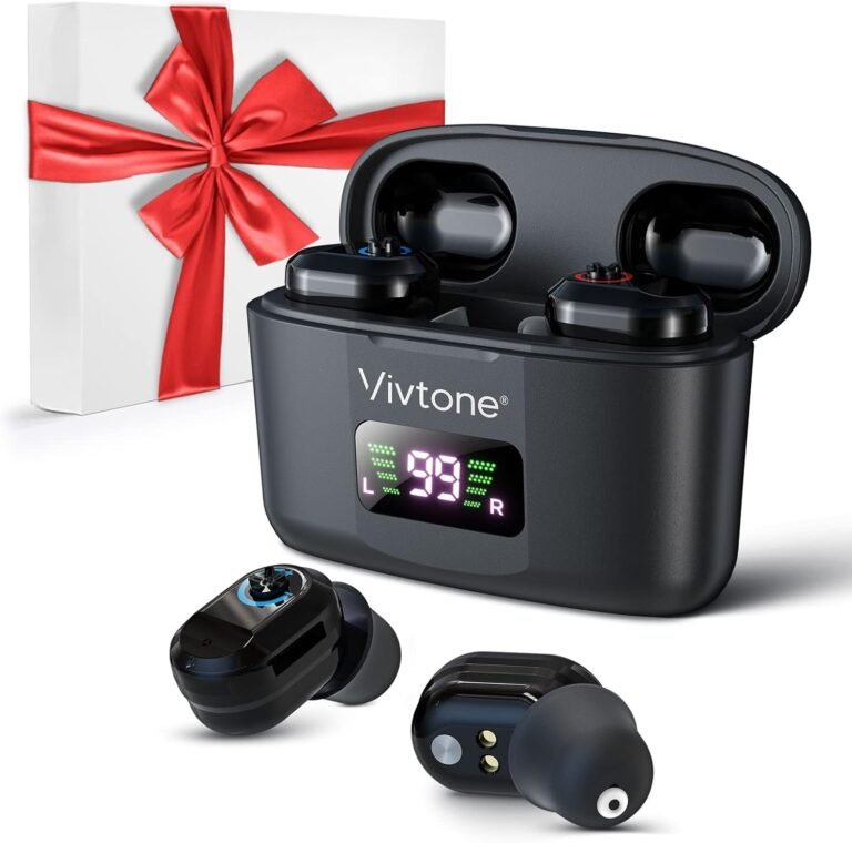 D08 Rechargeable Hearing Aids for Seniors Adults, Portable C...