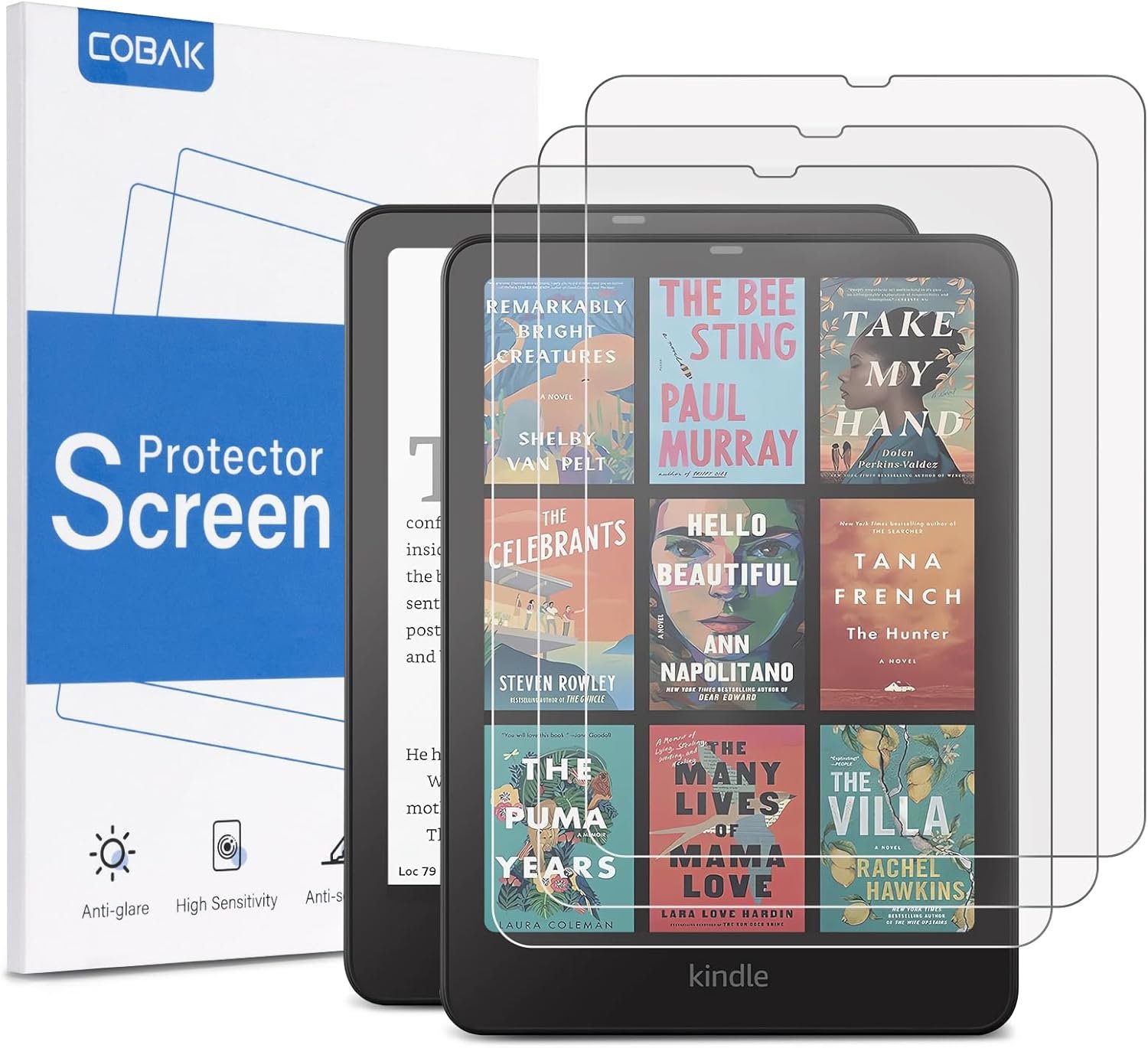 Kindle screen protector