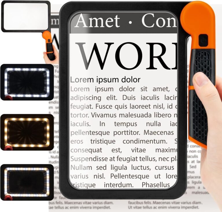 illuminated magnifiers