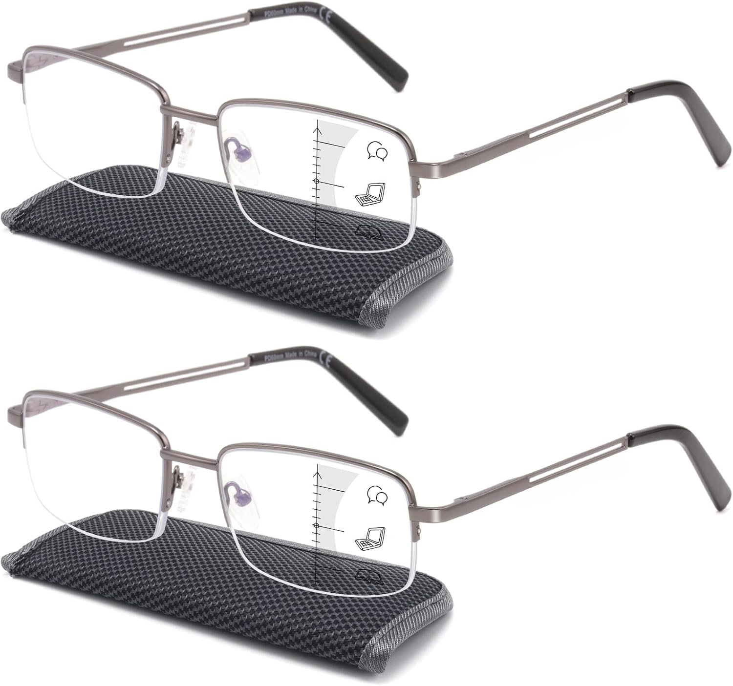 senior reading glasses with anti-reflective coating