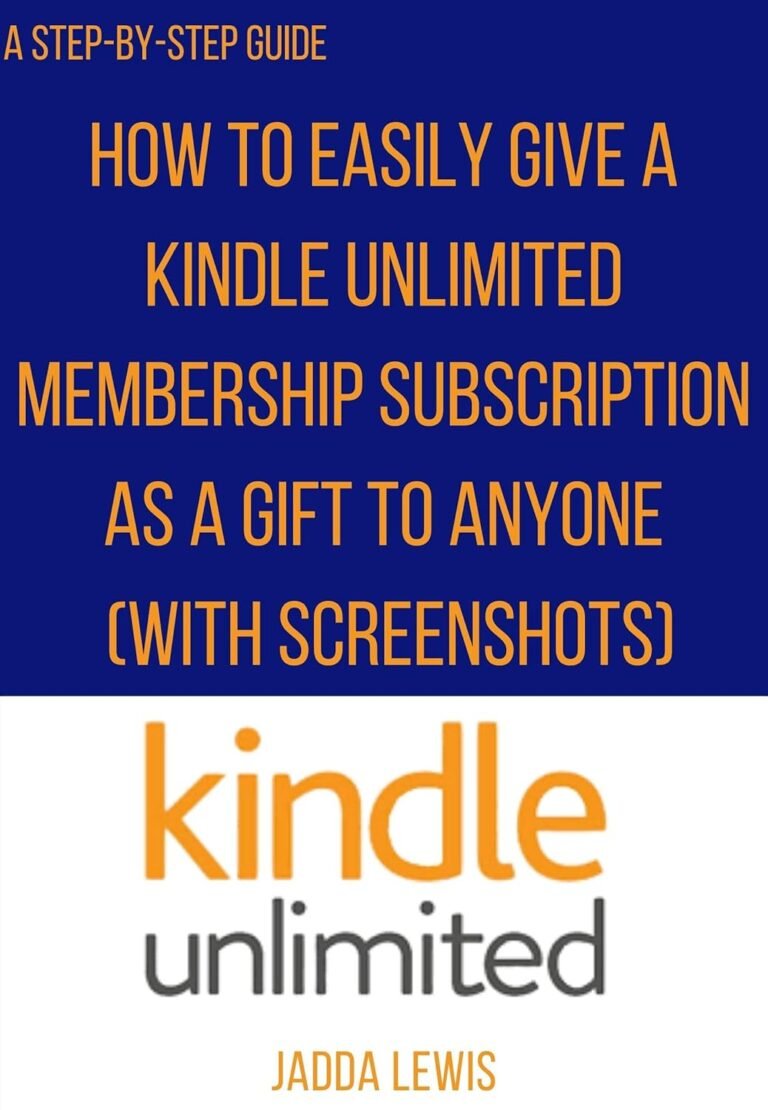 Kindle unlimited subscription