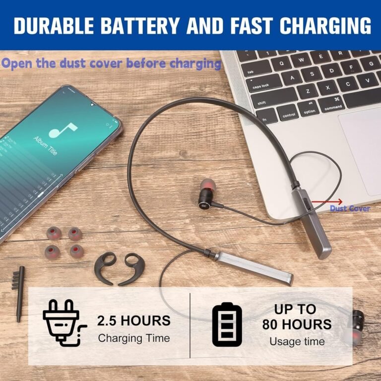 Rechargeable Hearing Aids, Wireless Neckband Amplifier for S...