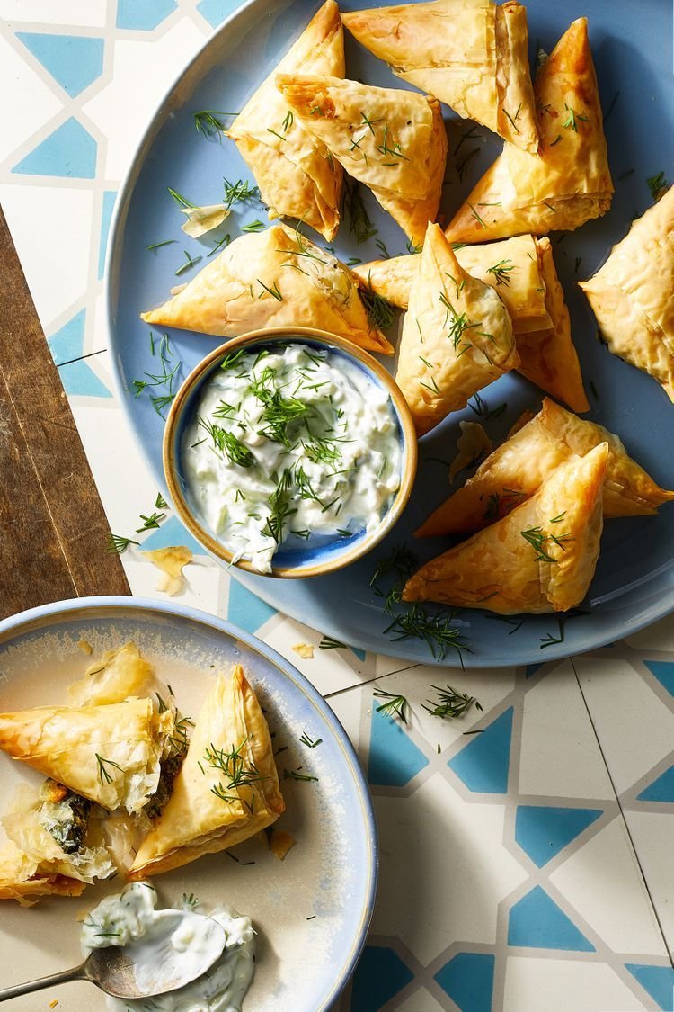 Air Fryer Spanakopita