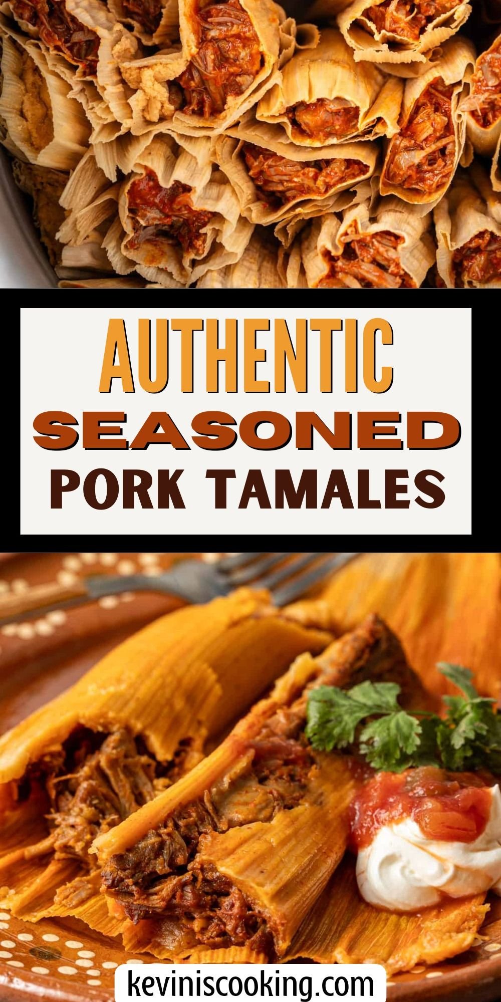Authentic Seasoned Pork Tamales