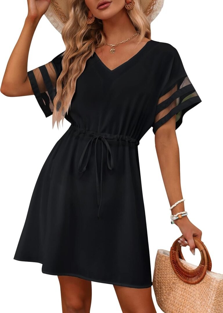 Swimwear cover-up for cruise