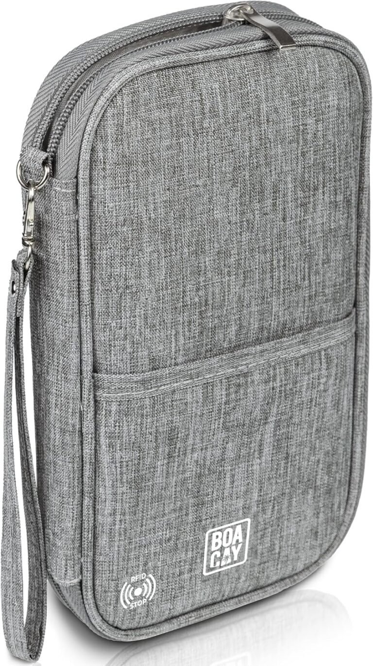 Travel organizer for documents