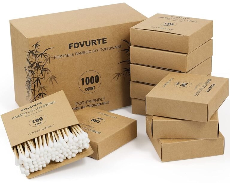 Cotton swabs and pads travel pack