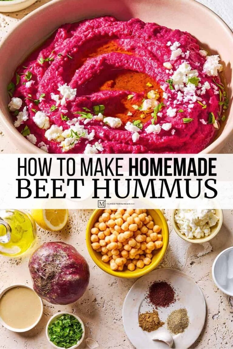 Beet Hummus | The Mediterranean Dish