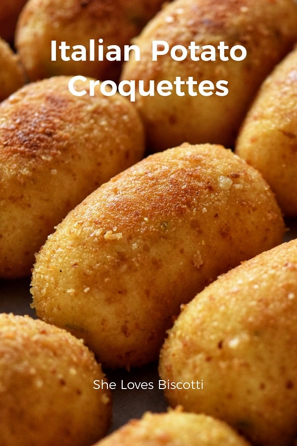 Best Homemade Italian Potato Croquettes