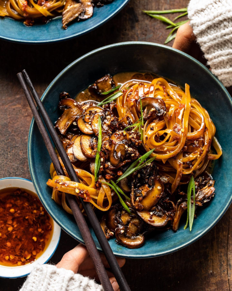 Better Than Takeout Szechuan Noodles with Sesame Chili Oil.