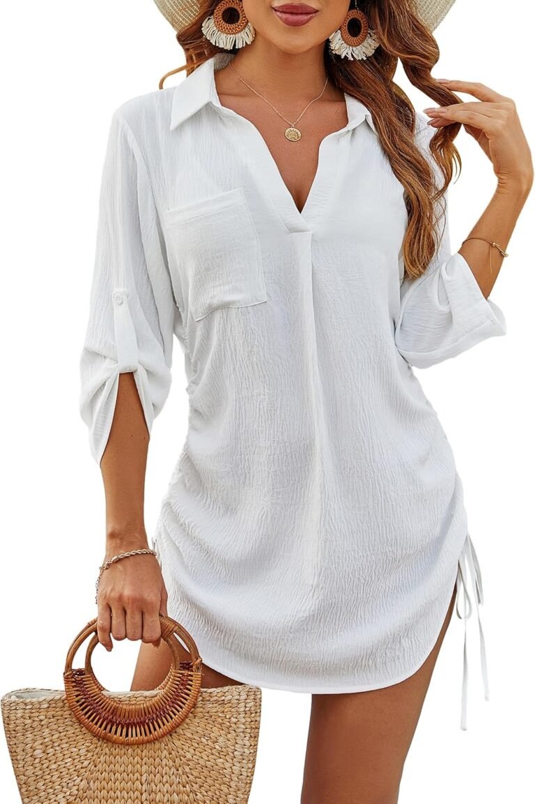 Swimwear cover-up for cruise