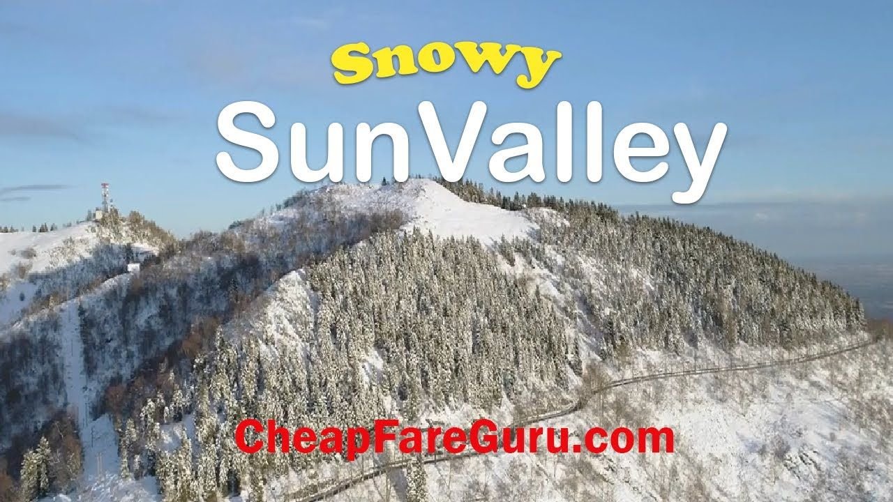 Book cheap flights to Sun Valley for an unforgettable winter adventure!
