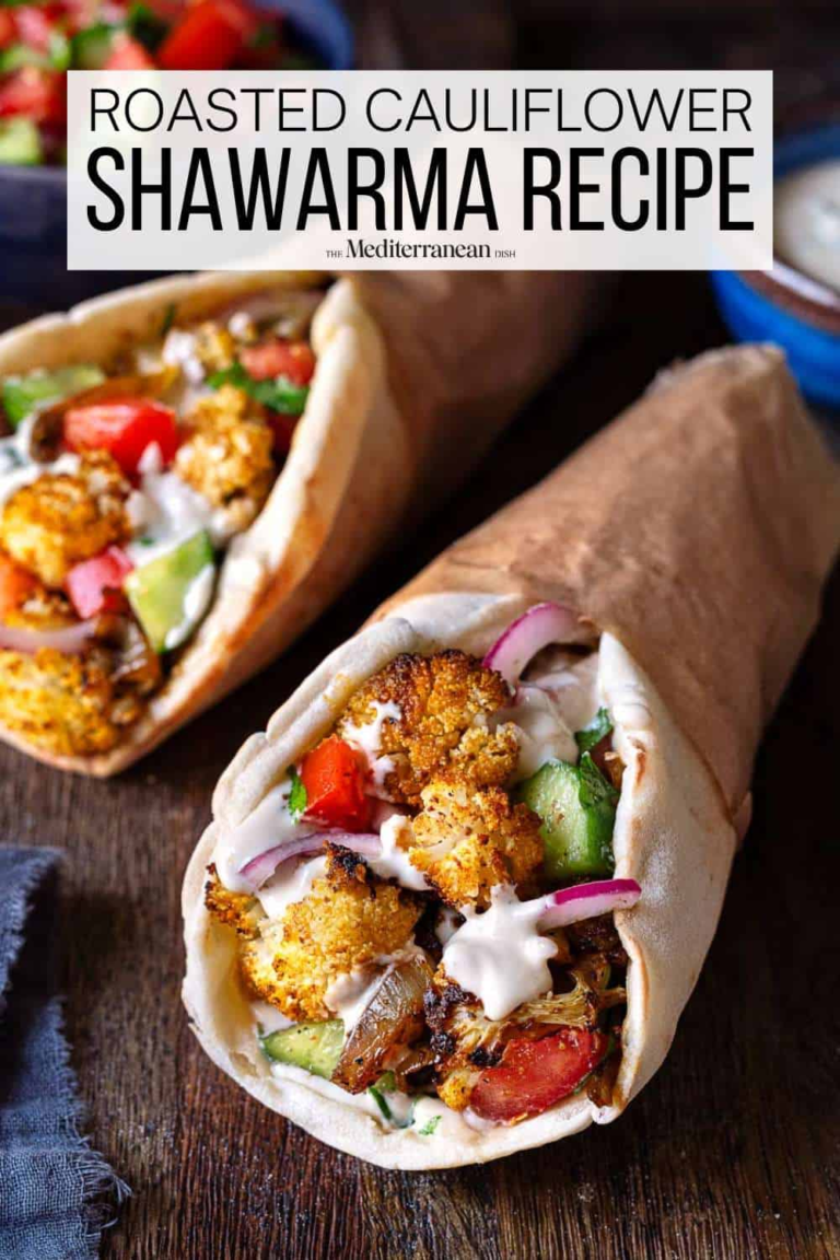 Cauliflower Shawarma Recipe | The Mediterranean Dish