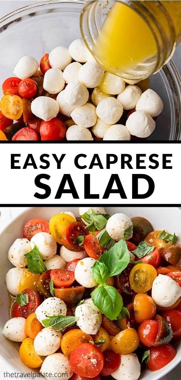 Cherry Tomato Caprese Salad