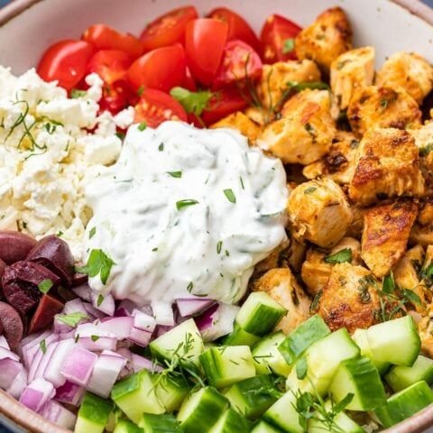 Chicken Gyro Bowls