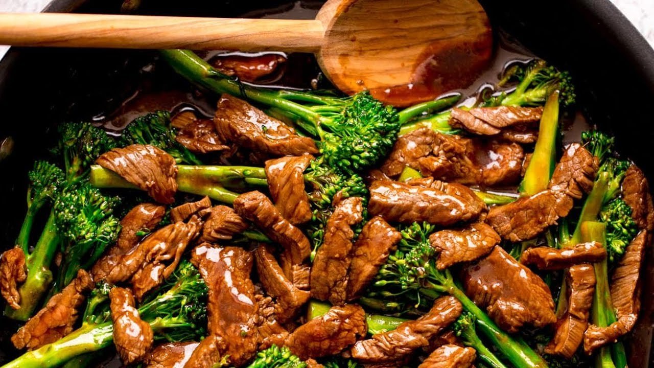 Chinese Food Broccoli Beef