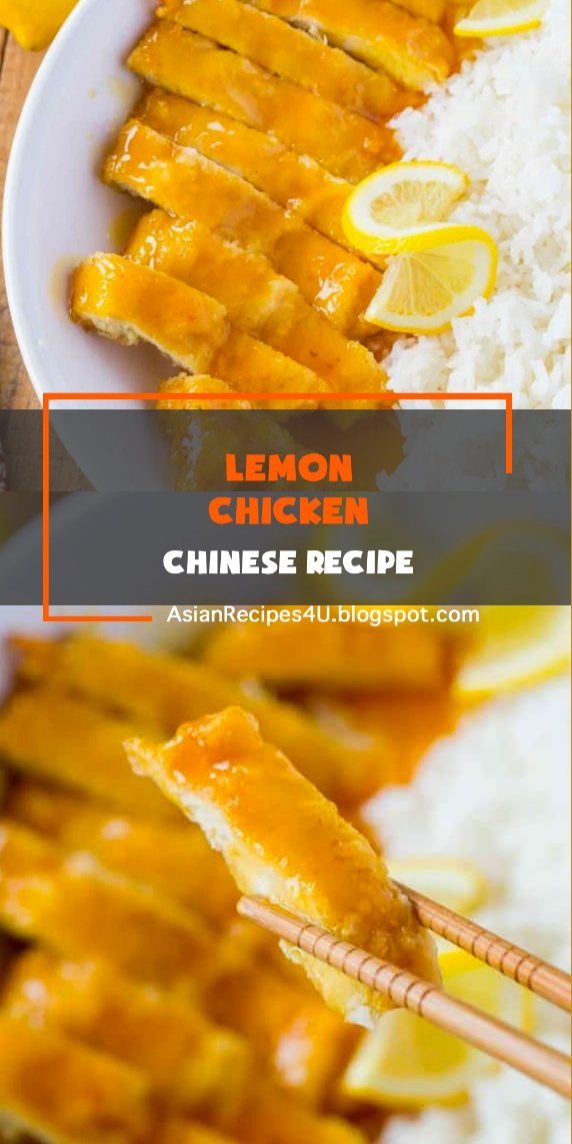 [Chinese Recipes] Lemon Chicken
