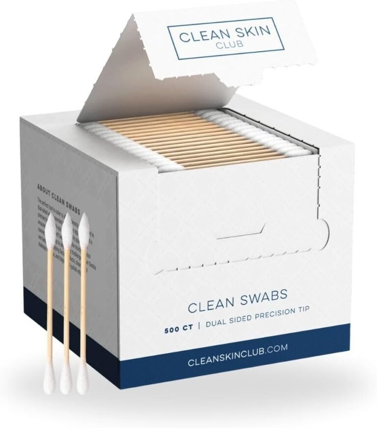 Cotton swabs and pads travel pack