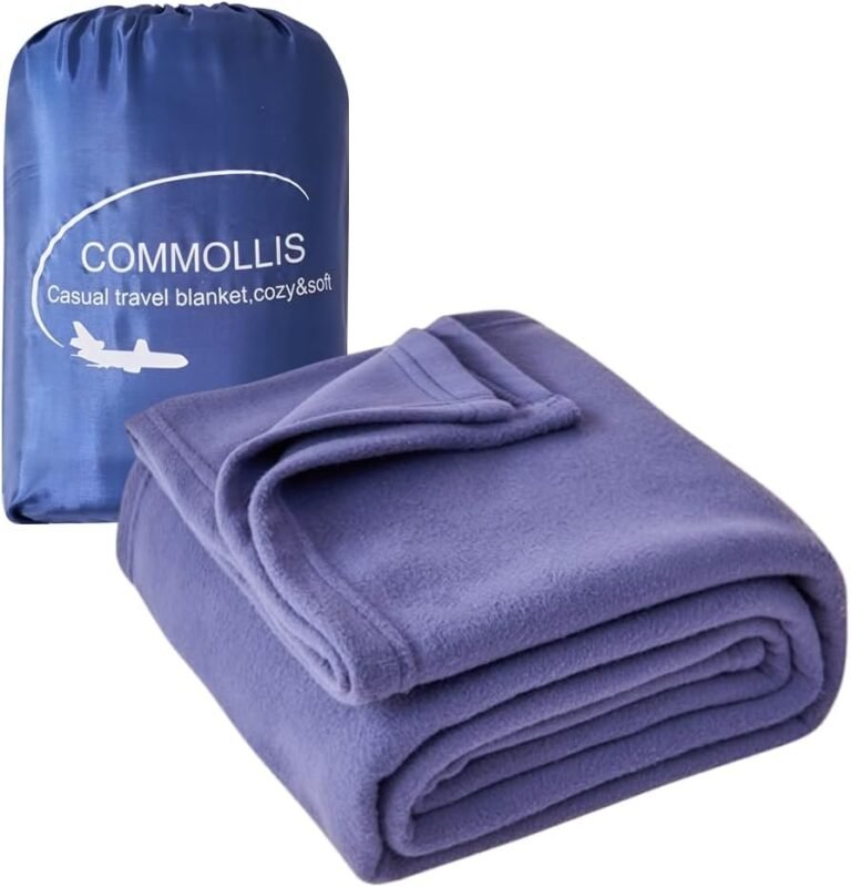 Travel blanket for airplane