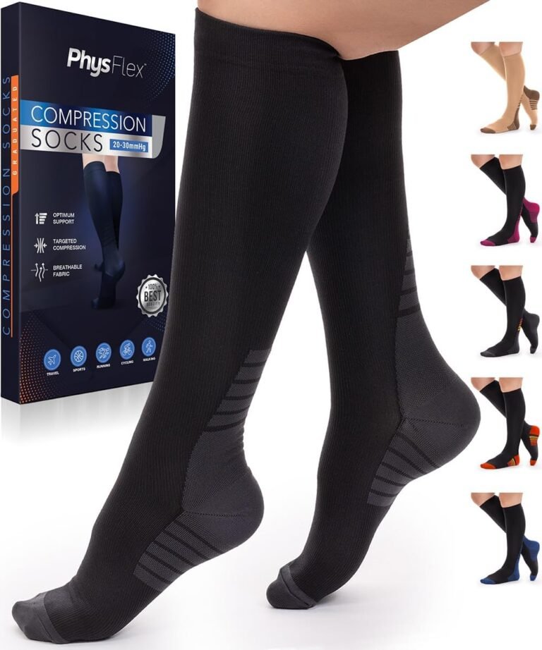 Compression socks for flying