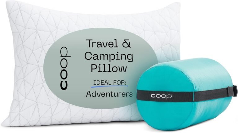 Travel pillow for hotel stays
