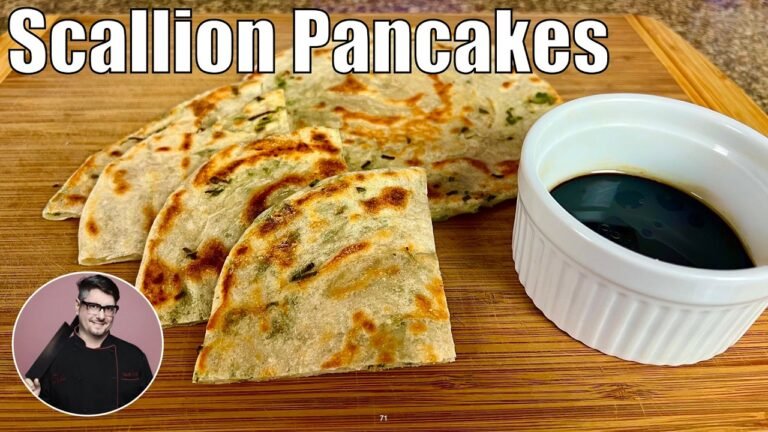 Chinese Food Scallion Pancakes