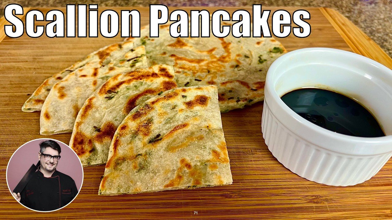 Chinese Food Scallion Pancakes