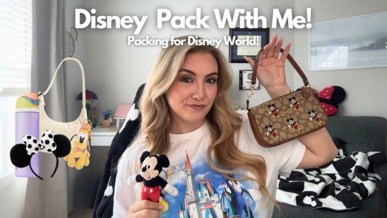 DISNEY WORLD PACK WITH ME | Week long