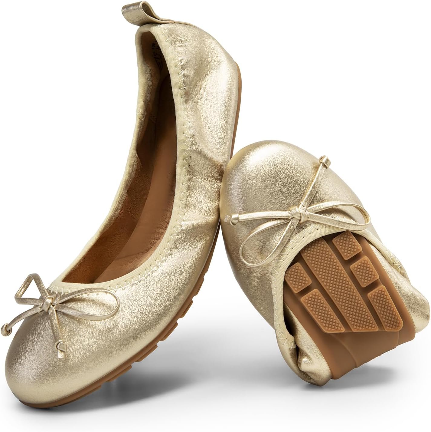 Foldable ballet flats