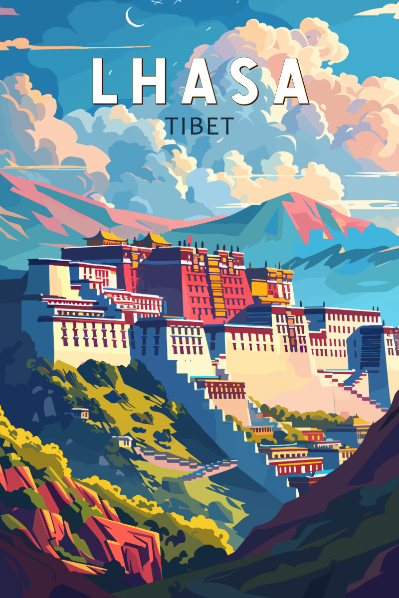 Discover the Majestic Potala Palace in Lhasa, Tibet