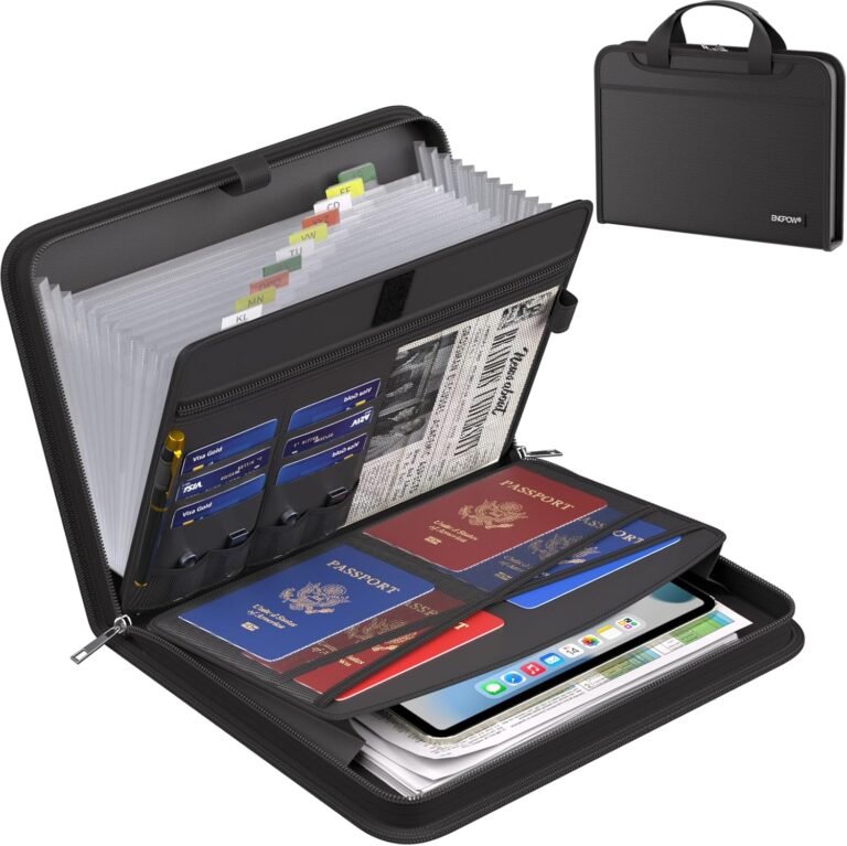 Travel document organizer