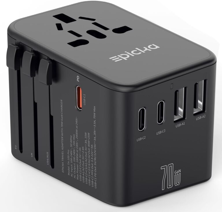 Universal travel adapter for cruise